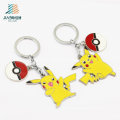 Hochwertige Fabrik Großhandel Farbe Pokemon Custom Metal Keychain